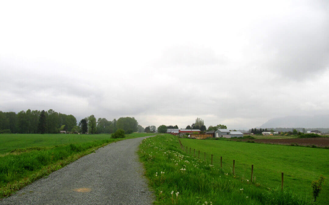 Trans Canada Trail in Pitt Meadows & Langley