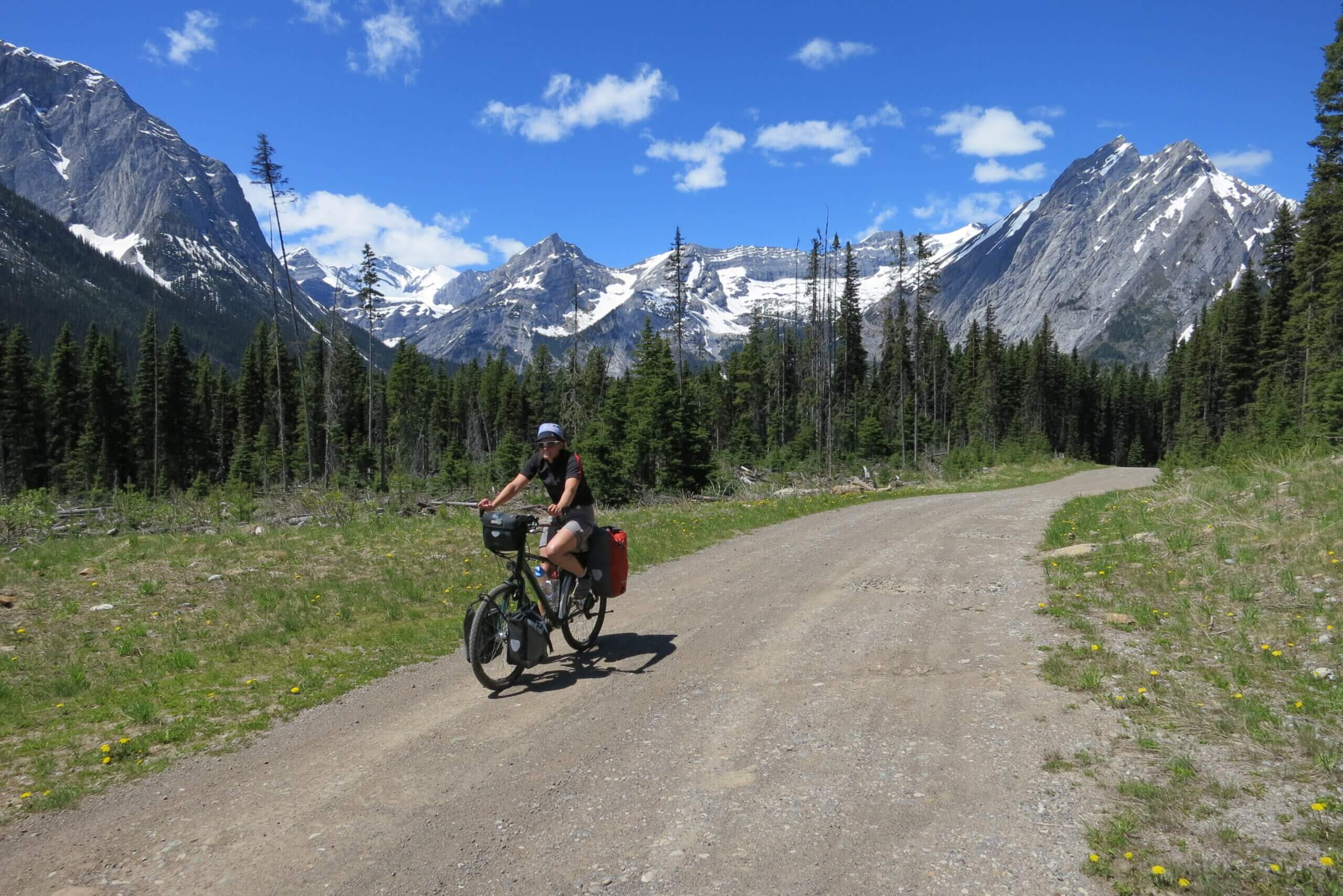 Trans Canada Trail in the Upper Elk Valley: The Elk Valley Trail from Elkford to the Alberta Border via Elk Pass, 76 km