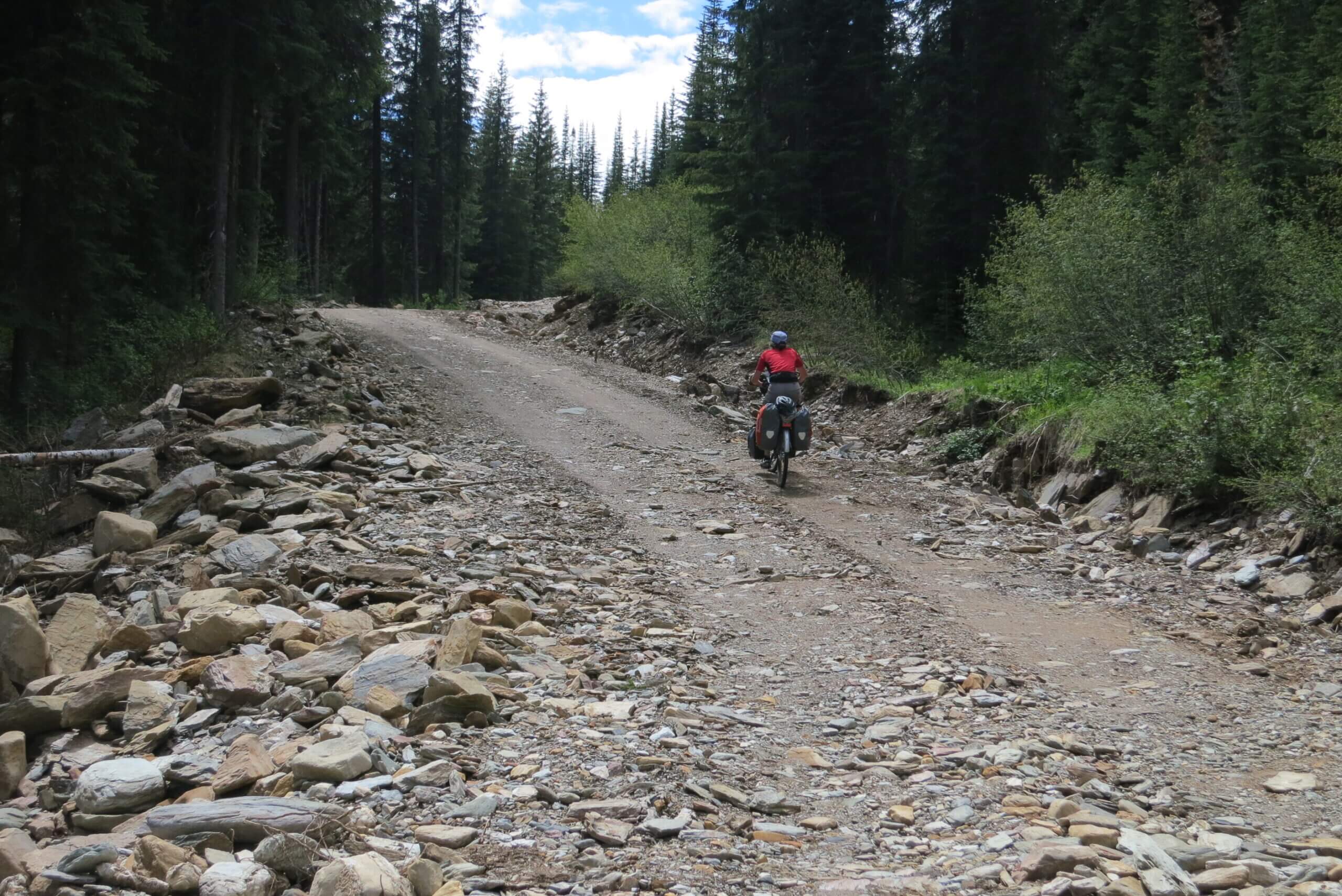 Trans Canada Trail over Gray Creek Pass: Gray Creek to Kimberley, 91 km