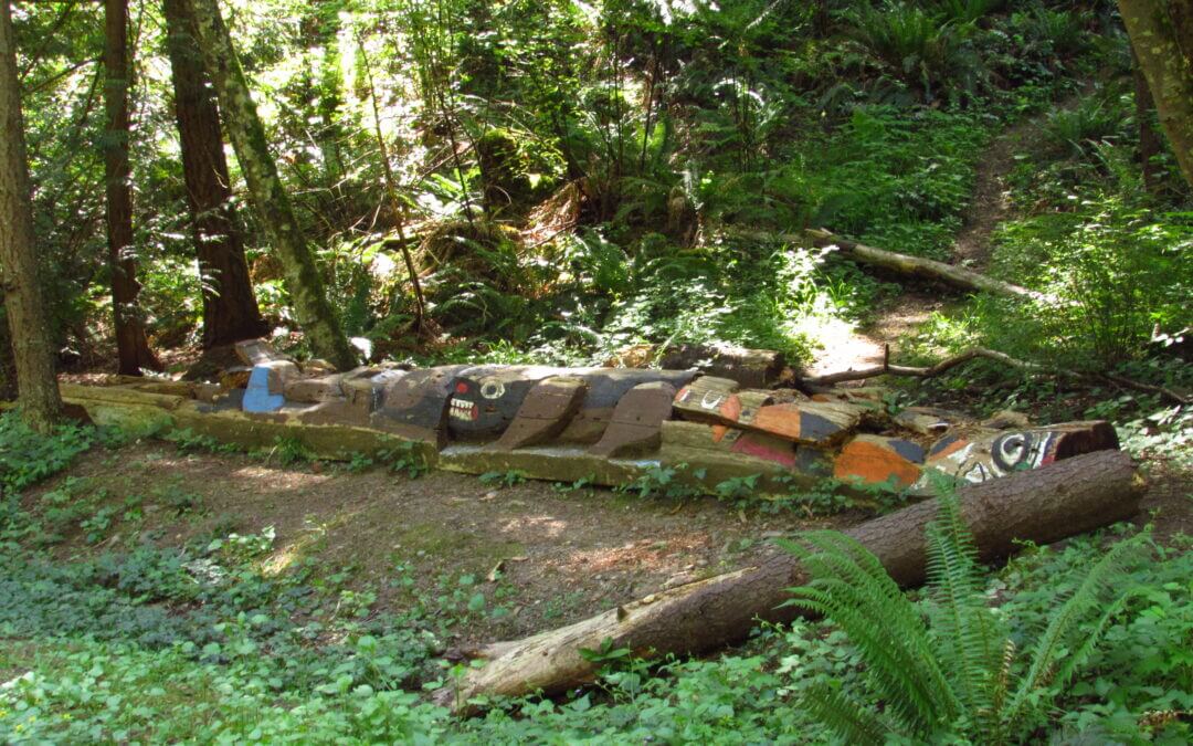 Trans Canada Trail in the Nanaimo Area: Haslam Creek to Departure Bay