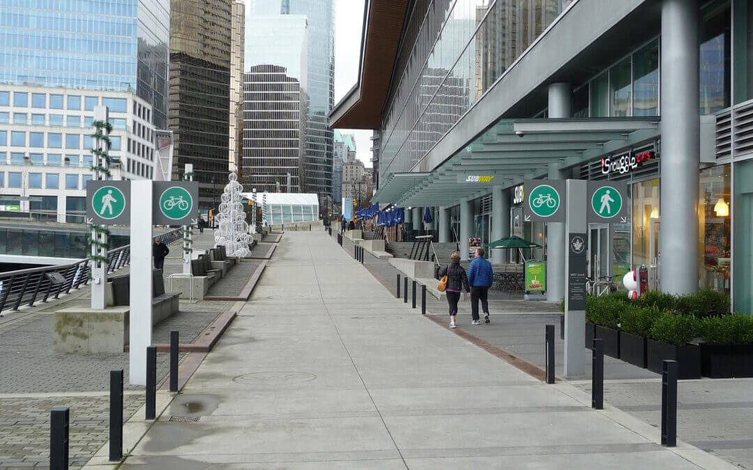 Canada Place to Burnaby Mountain: Trans Canada Trail Route