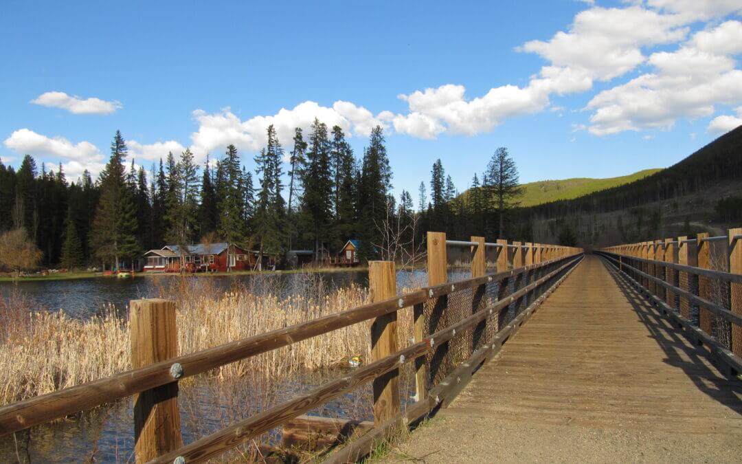 Kettle Valley Railway & Trans Canada Trail in the Summerland Area: Osprey Lake to Trout Creek
