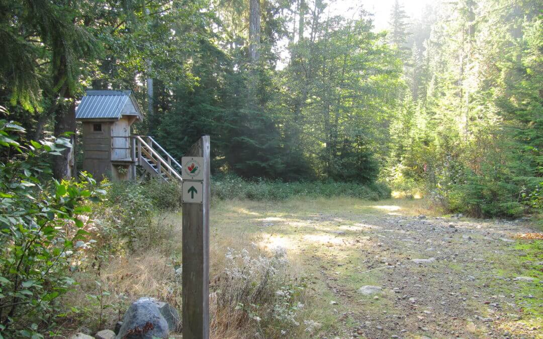 Trans Canada Trail on the North Shore: 27 km by bike, 32 km by foot