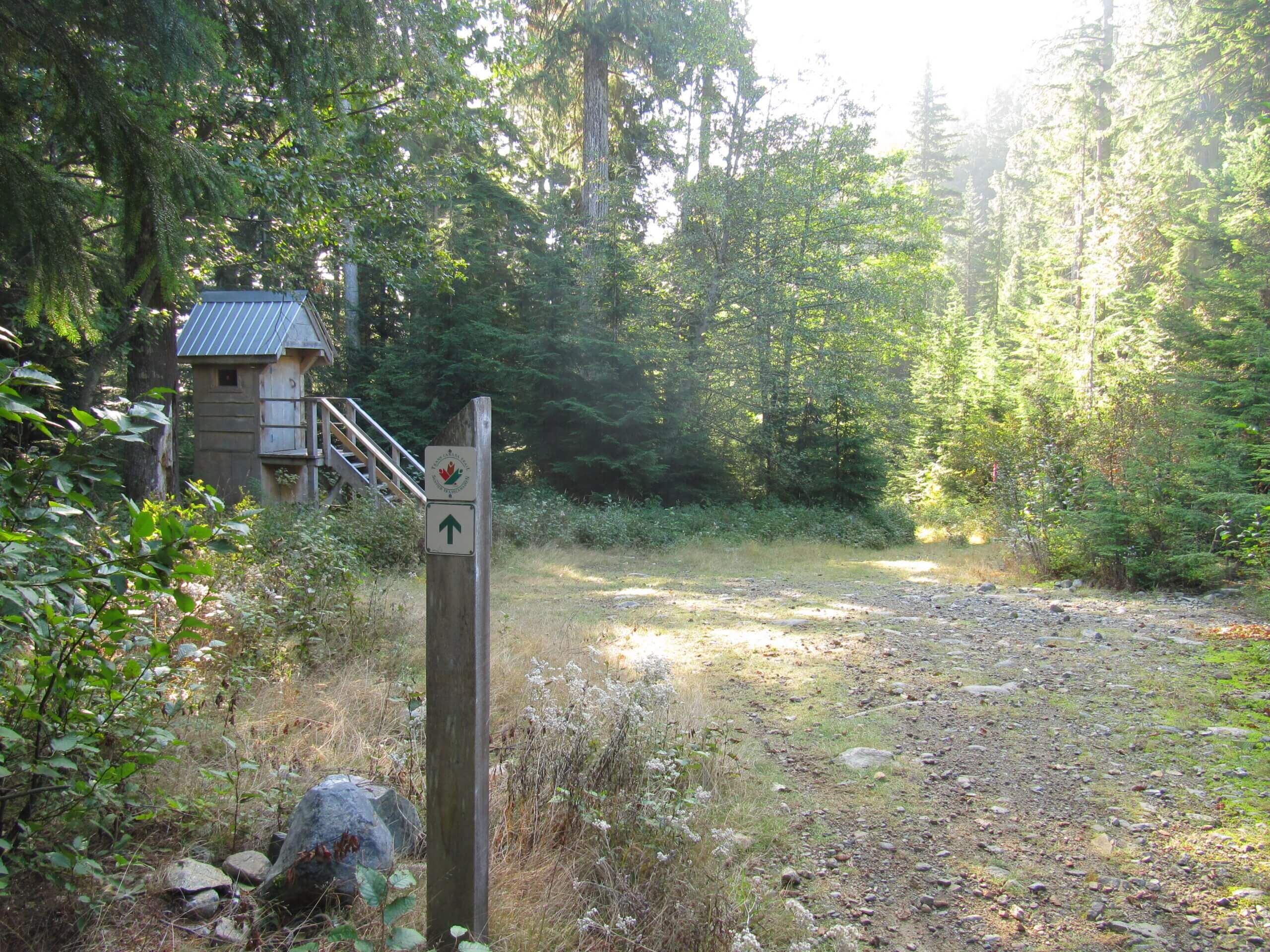 Trans Canada Trail on the North Shore: 27 km by bike, 32 km by foot