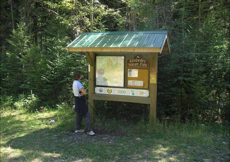 Trans Canada Trail on the NorthStar Rail Trail: Kimberley to Cranbrook, 30 km