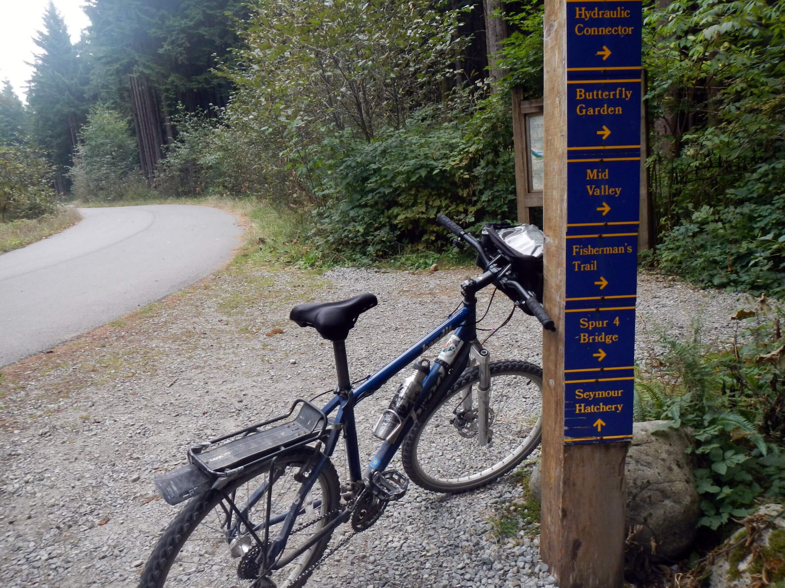Seymour-Lynn Valley CYCLING TRAIL LOOP c32
