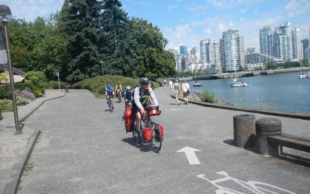 South Vancouver-Burnaby & N.W.CYCLING TRAIL LOOP with sub-loops c54