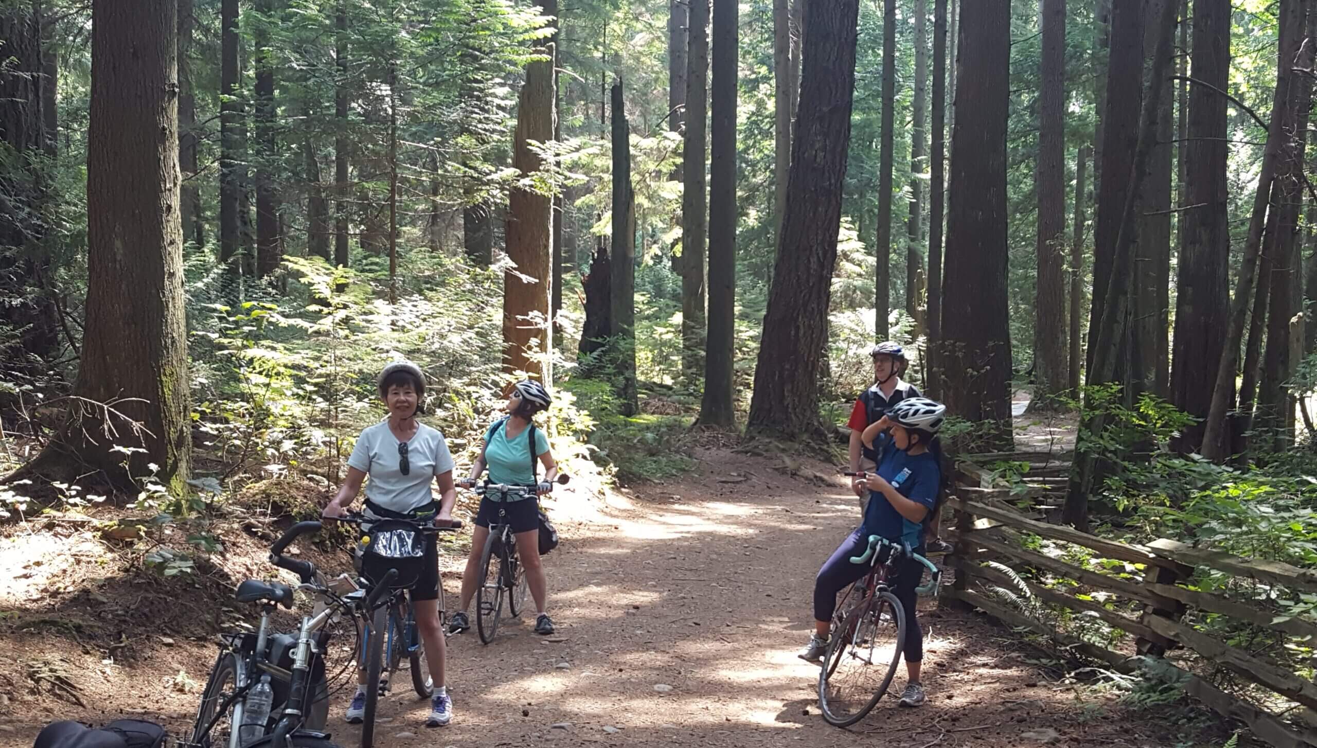Bicycling the Trans Canada Trail in Northeast BC along the Alaska Highway