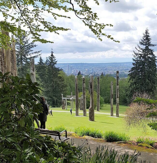 Burnaby Mountain WALKING/HIKING TRAIL LOOP w12