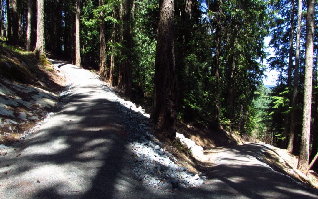 Trans Canada Trail in the Cowichan Valley: Malahat to Haslam Creek