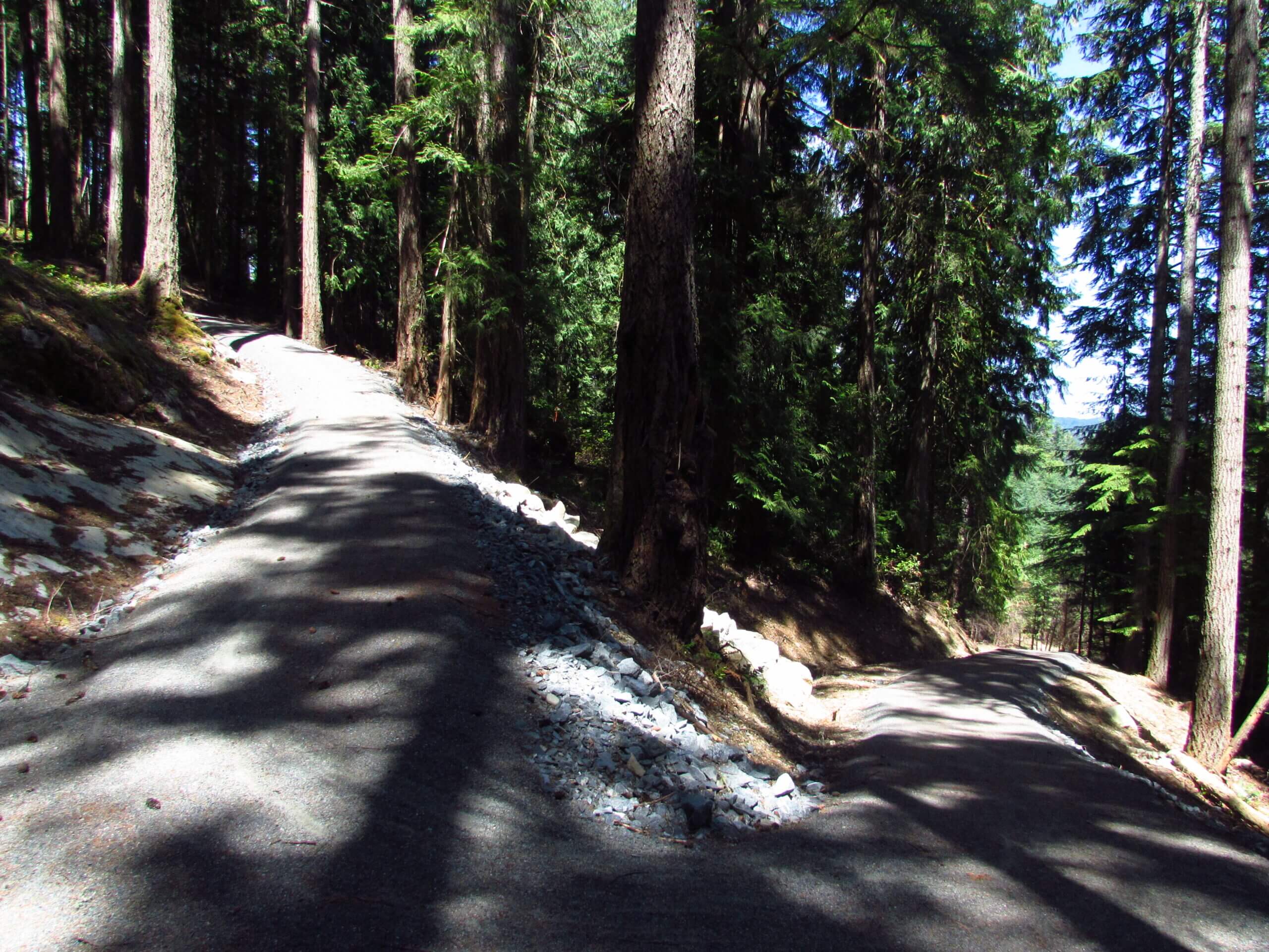 Trans Canada Trail in the Cowichan Valley: Malahat to Haslam Creek